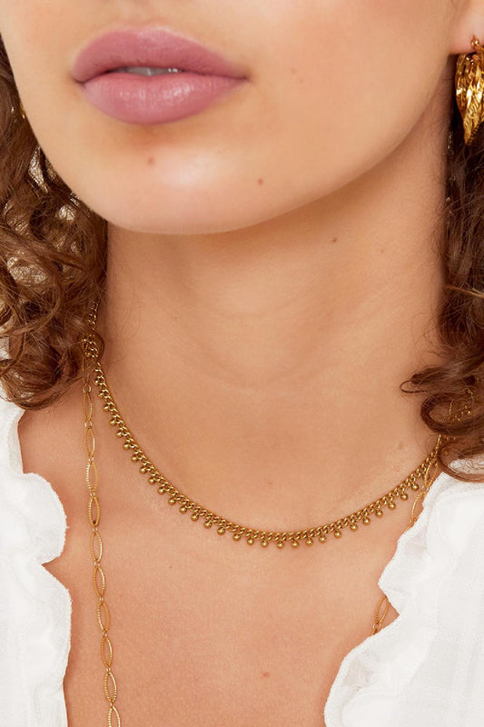 Necklace Éclats Dorés