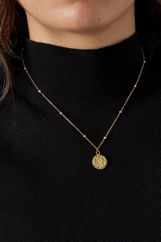 Necklace Médaillon Antique