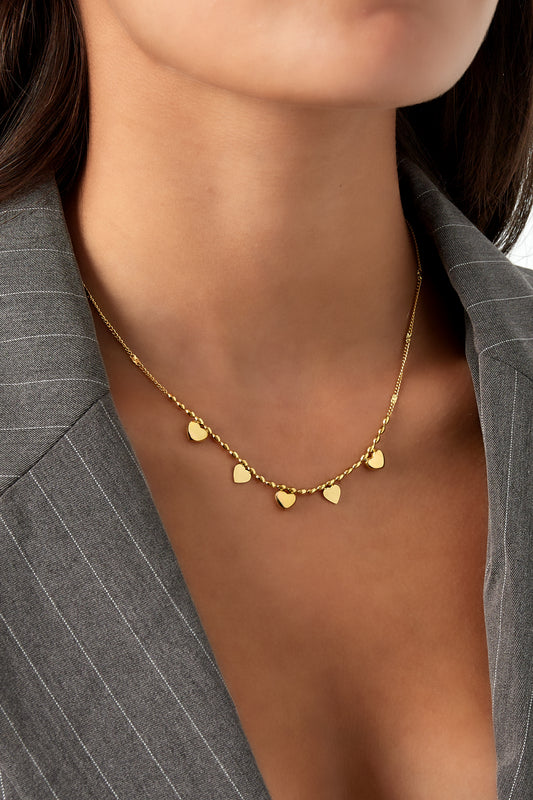 Necklace Petits Cœurs