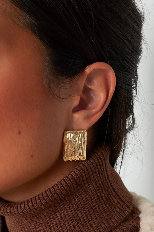 Earrings écorce