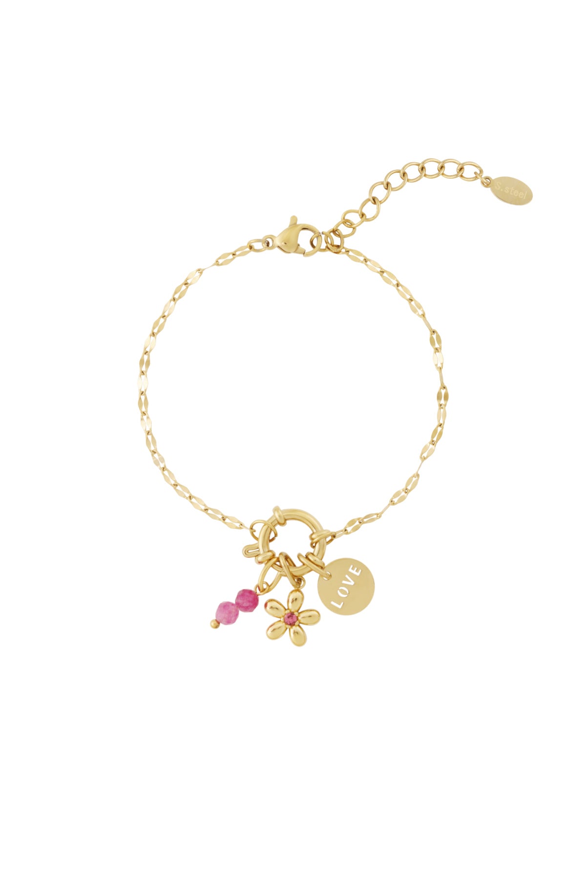Bracelet Amour en Fleurs