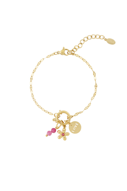 Bracelet Amour en Fleurs
