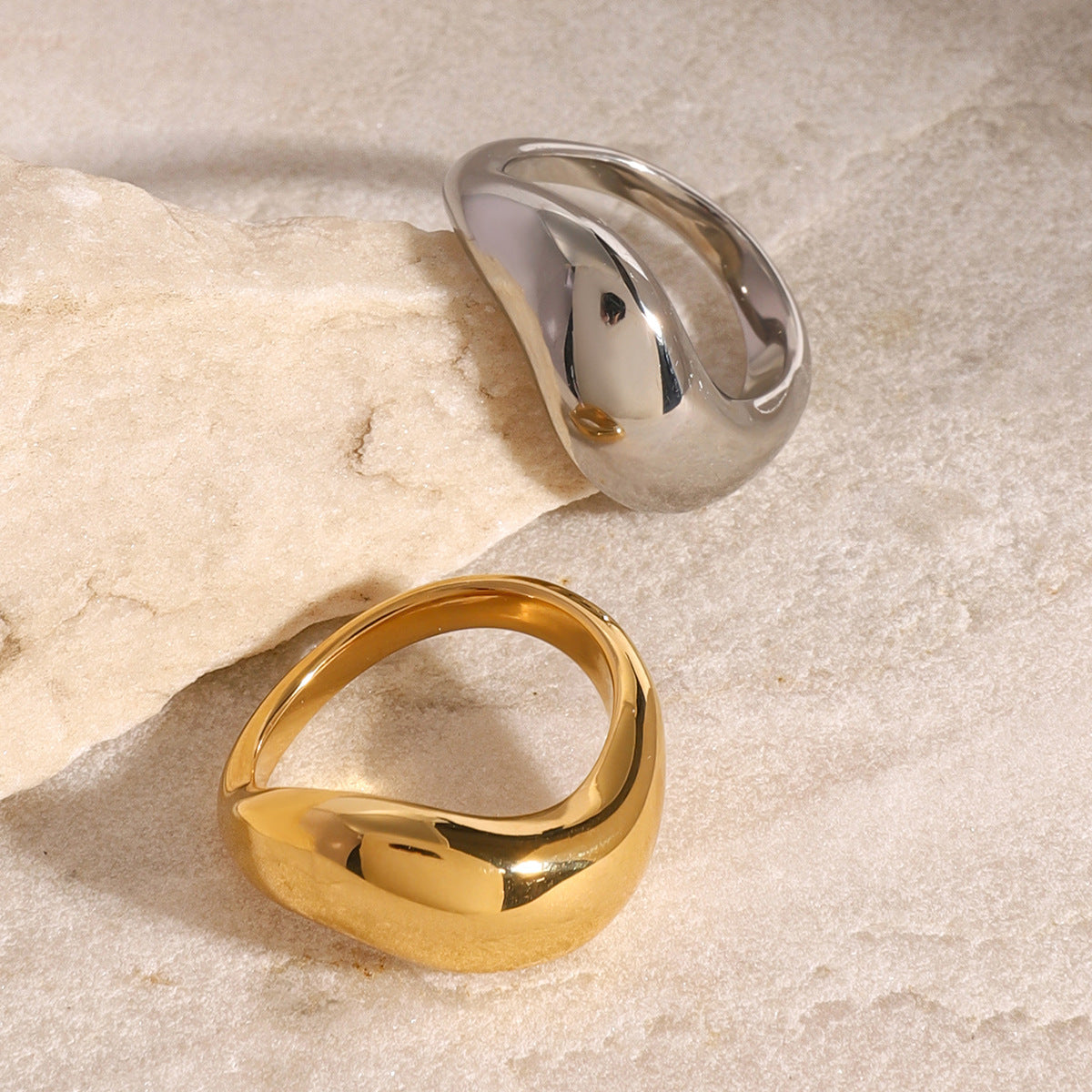 Wave Cuff Ring