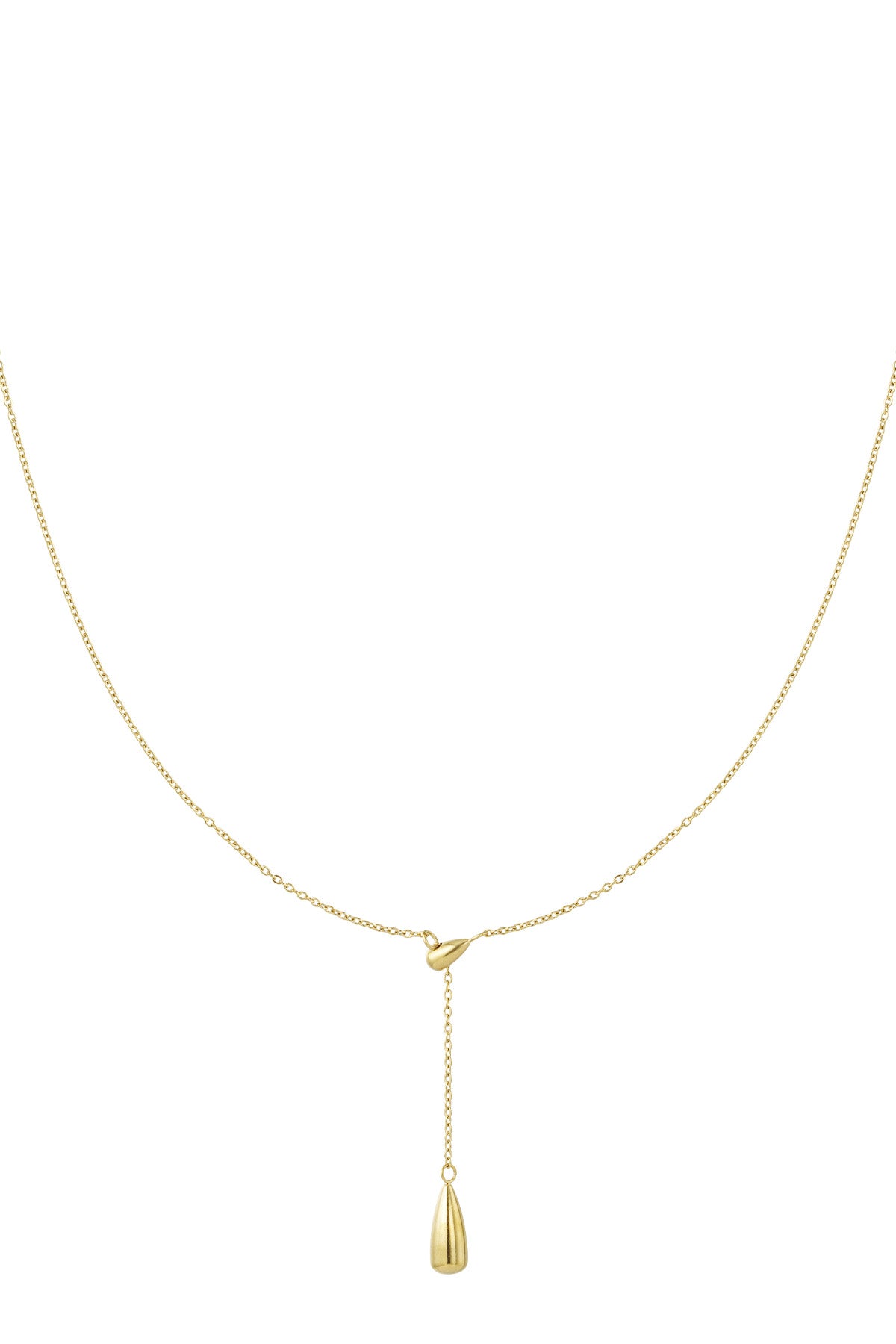Necklace with Drop Charm