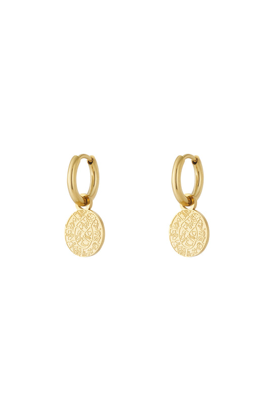 Earrings Monnaie