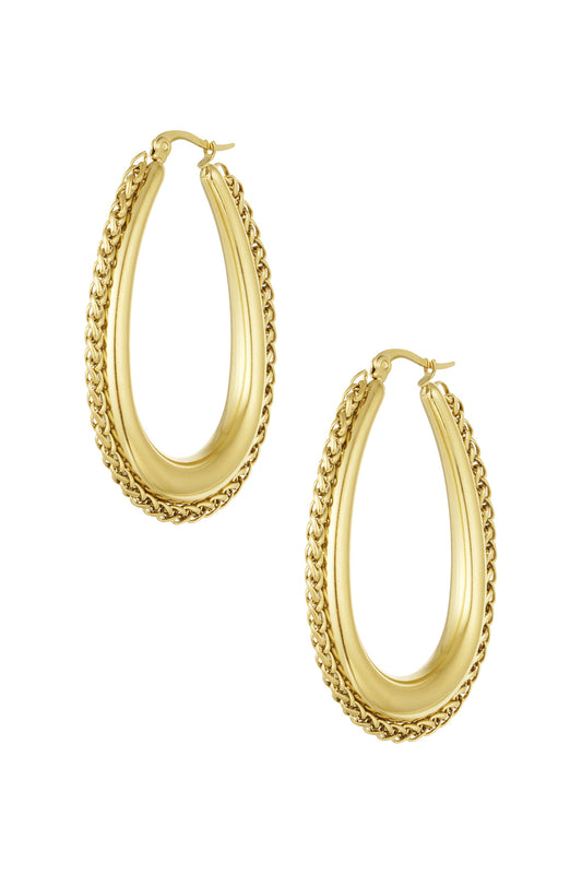 Earrings Chaîne
