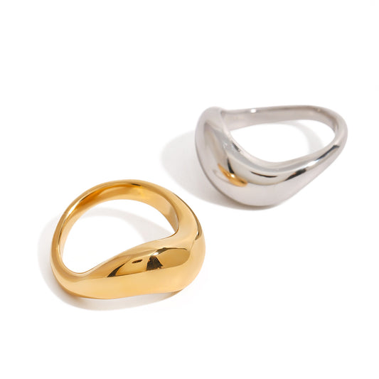 Wave Cuff Ring